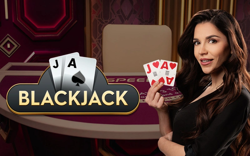 Challenge the house in Live Blackjack at official Indibet India casino.