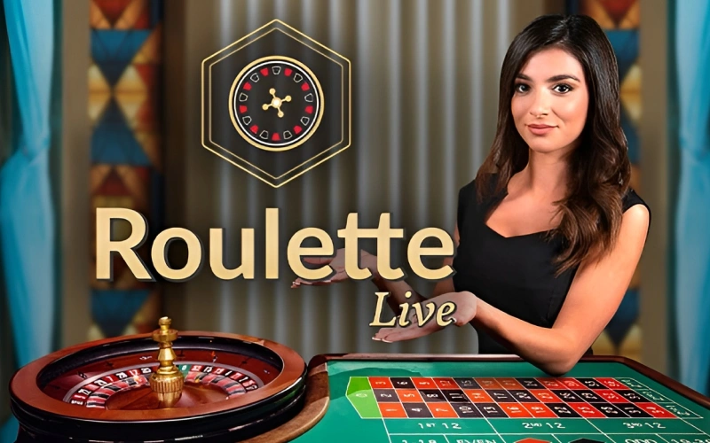 Experience the thrill of Live Roulette with professional dealers at Indibet.